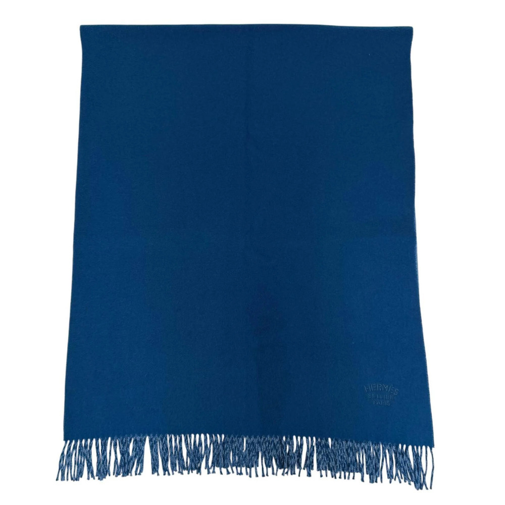 HERMES Blue Scarf